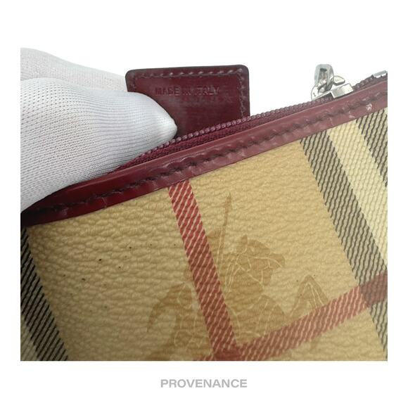 🔴 Burberry Key Pouch Cles - Haymarket Check Red - Picture 5 of 7